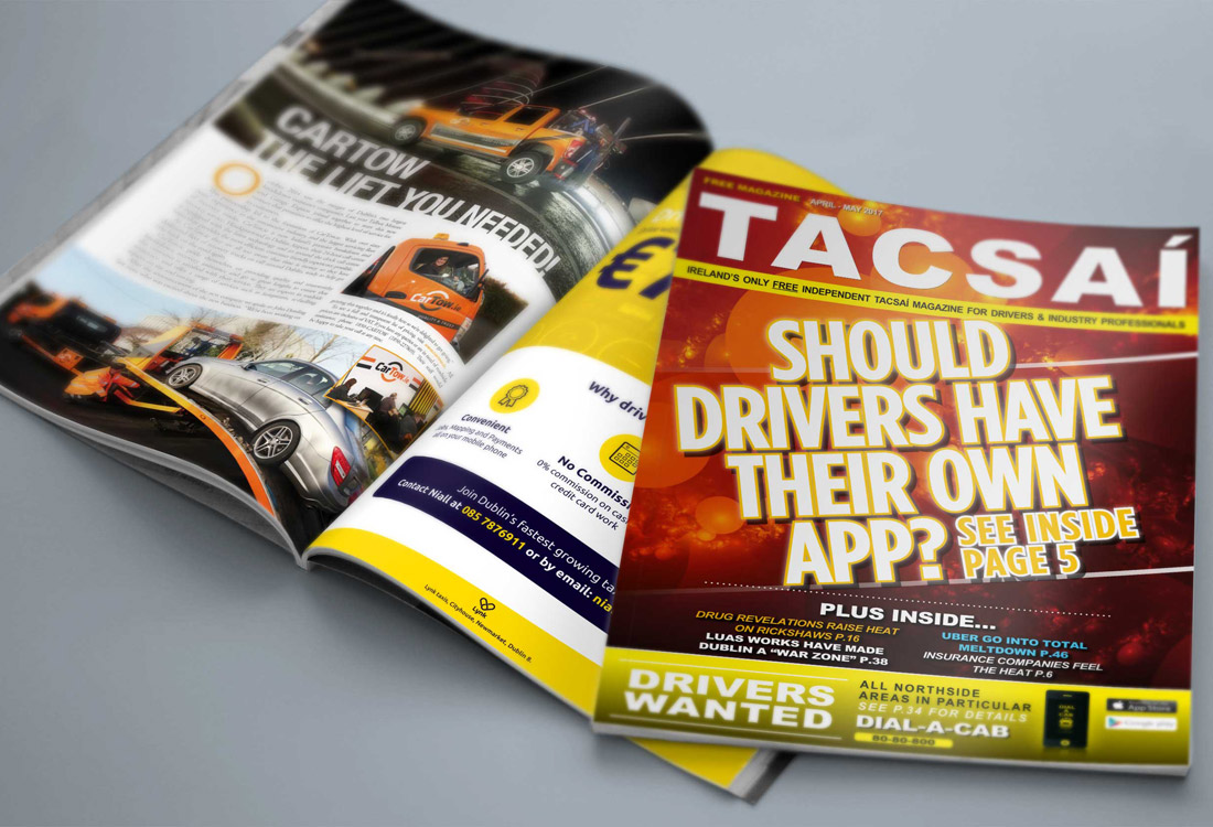 Tacsai Magazine designed by Patrick Browne